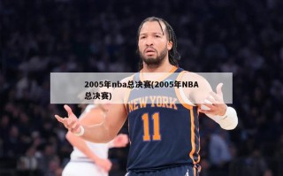 2005年nba总决赛(2005年NBA总决赛)